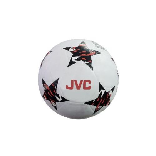 Balón de fútbol Jvc BJVC01 #5 color blanco