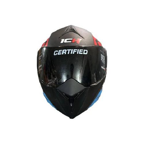 Casco para moto Ich CASICH004 talla l color rojo