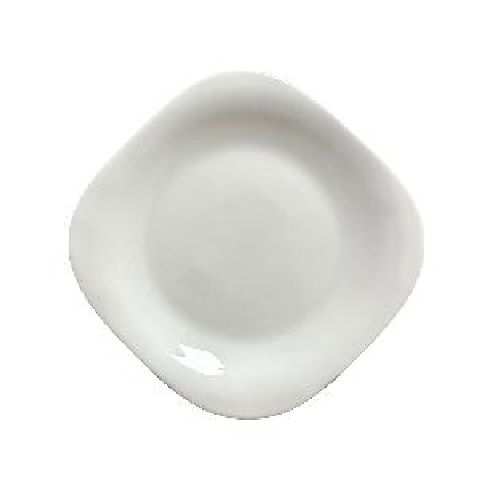 Plato tendido Home Life FFP85/6/700398 opal tendido cuadrado color blanco