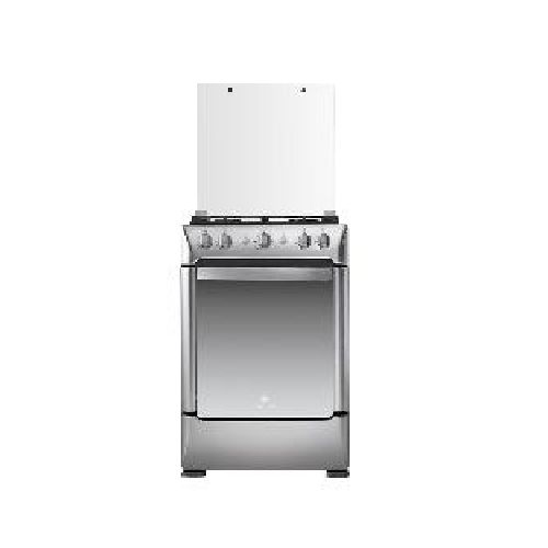 Cocina a gas Indurama MILAN ZAFIRO 4 quemadores triple corona grill a gas 60cm quemadores sellados color croma