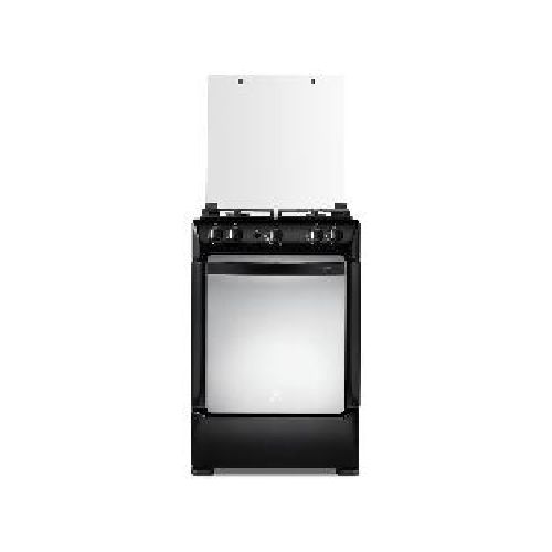 Cocina a gas Indurama FERRARA 4 quemadores 60cm encendido eléctrico color negro