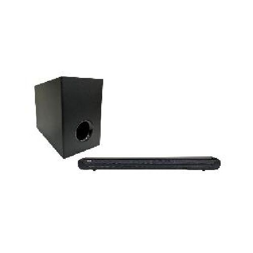 Barra de sonido Hamilton Beach SR266BG 70 watts subwoofer inalambrico bluetooth color negro