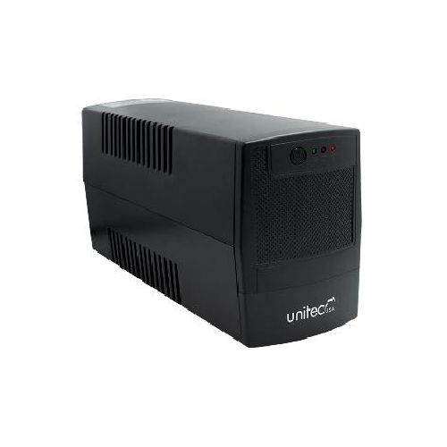 Ups Unitec 650INTERACTIVA 400va/240w color negro