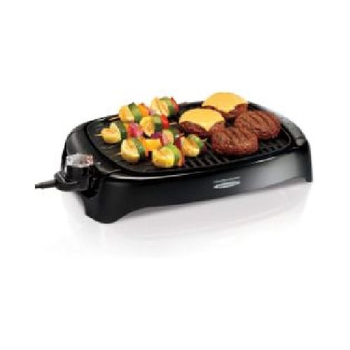 Parrilla eléctrica Hamilton Beach 31605N multigrill sin humo color negro