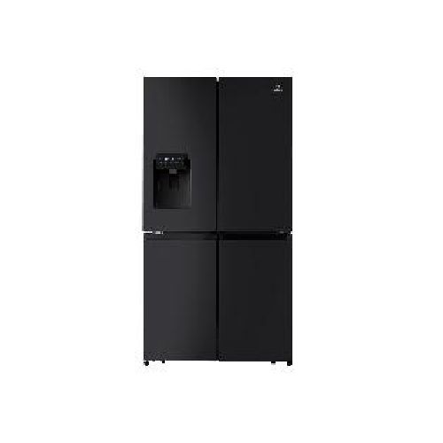 Refrigeradora Indurama CROSS DOOR RI-885I NEG 647 litros multidoor panel digital multifunción color negro