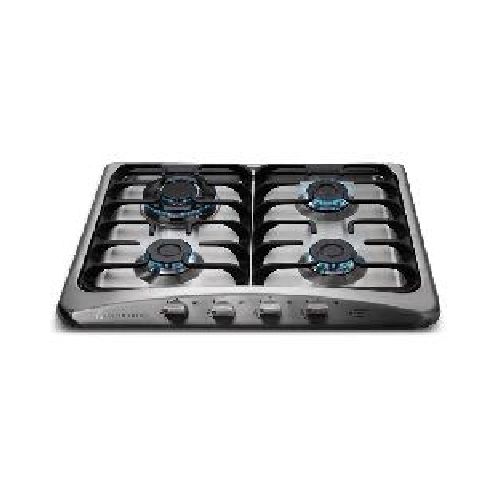 Encimera a gas Indurama BUILT-IN-HOB 60 cm 4 quemadores tablero de acero inoxidable color croma