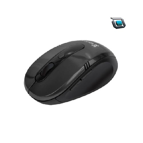 KlipXtreme Mouse óptico inalámbrico 3D de 6 botones - Vector KMW-330BK