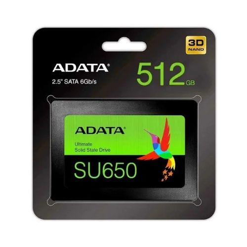 Disco sólido Adata 512gb SU650  