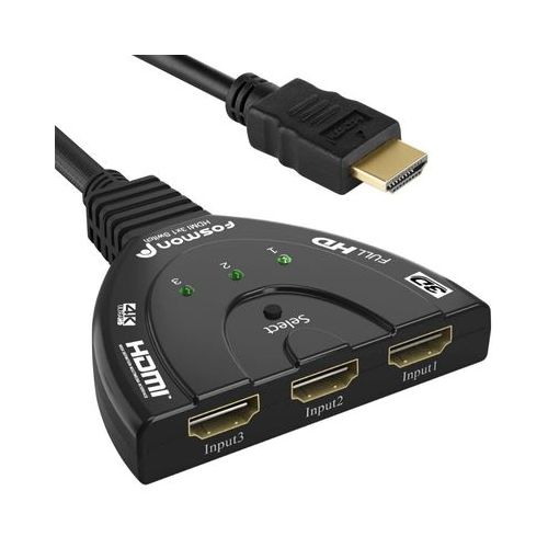 Switch Hdmi 3 A 1 4k Calidad Mejorada  