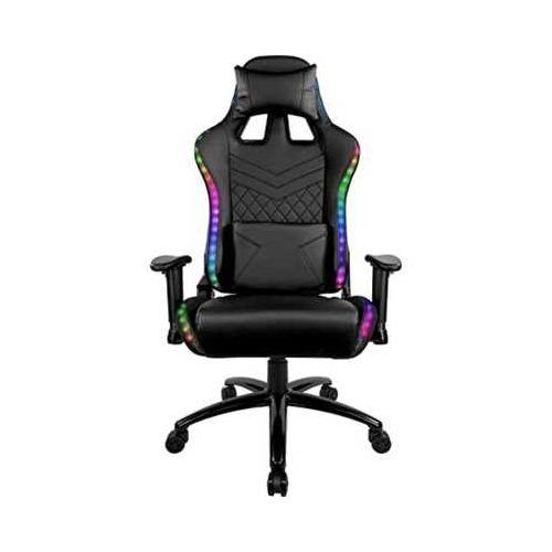 Silla Gamer Bestowed con reposa pies y luces led  