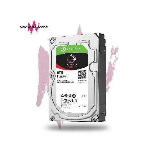 HDD 8TB SEAGATE IRONWOLF NAS | NomadaWare  