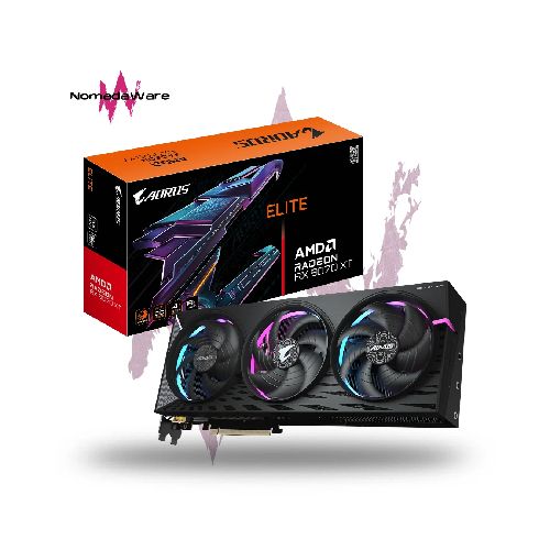 GIGABYTE AORUS ELITE AMD RADEON RX 9070 XT 16GB OC | NomadaWare  