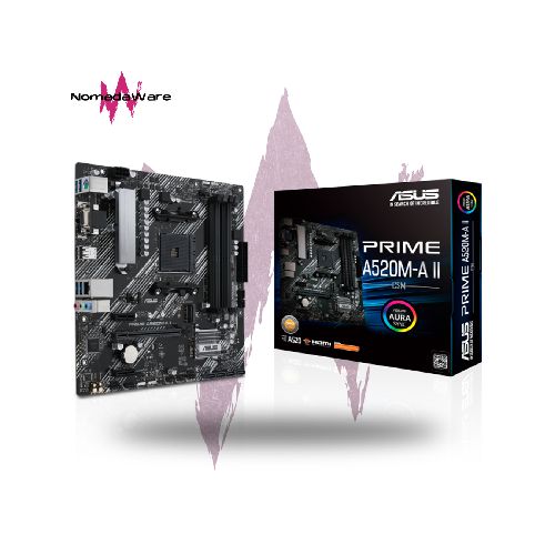 MOTHERBOARD ASUS PRIME A520M-A II AMD | NomadaWare  