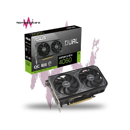 GPU ASUS DUAL RTX 4060 V2 8GB OC | NomadaWare  