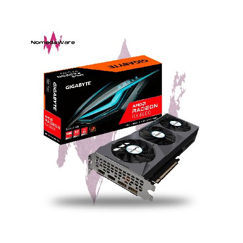 TARJETA DE VIDEO GIGABYTE EAGLE AMD RADEON RX 6600 8GB GDDR6 PCIE 4.0 | NomadaWare  