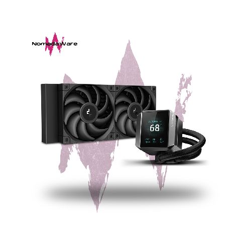 COOLER DEEPCOOL MYSTIQUE 240MM LCD | NomadaWare  