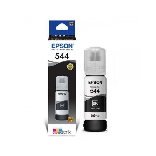 BOTELLA DE TINTA EPSON 544 NEGRO ORIGINAL 65ML  