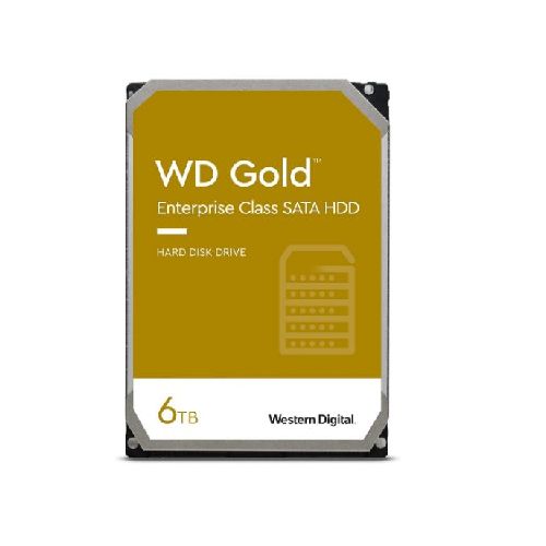 DISCO DURO WD GOLD 6TB - SATA - 7200RPM - 3.5