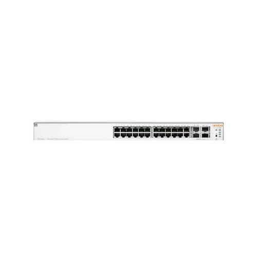 SWITCH ADMINISTRABLE L3 HPE ARUBA INSTANT ON 1930 24G CLASS4 DE 24 PUERTOS GIGABIT POE + 4 PUERTOS SFP 1G/10G  370W  