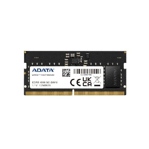 MEMORIA RAM ADATA SO-DIMM DDR5 8GB 4800MHZ  