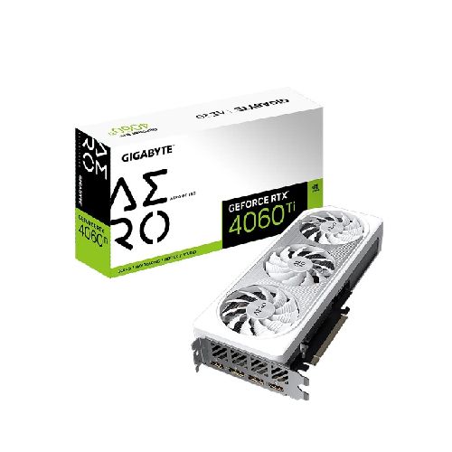 TARJETA DE VIDEO GIGABYTE GEFORCE RTX 4060 TI AERO 16GB GDDR6 OC 3 VENT  