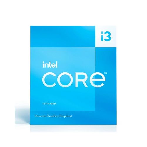 PROCESADOR INTEL CORE i3-13100F 3.4GHZ CUATRO NUCLEOS LGA-1700 SIN VIDEO  