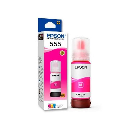 BOTELLA DE TINTA EPSON 555 ROJO ORIGINAL 70ML  