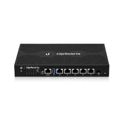 ROUTER UBIQUITI EDGEROUTER ETHERNET WAN 6 PUERTOS GIGABIT ER-6P  