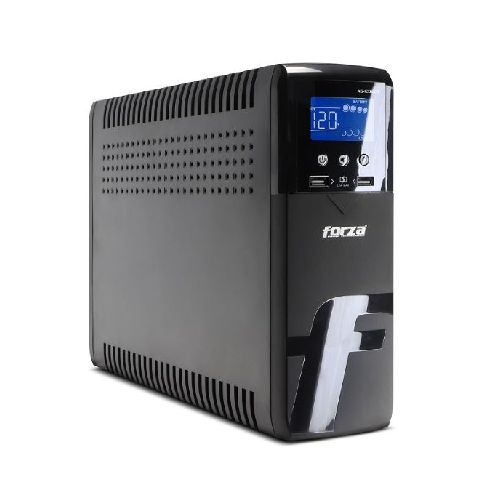 UPS INTERACTIVO FORZA 1200VA XG-1201LCD DE 10 SALIDAS + 2 USB - 120V  