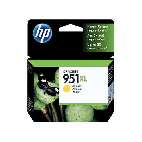 CARTUCHO DE TINTA HP 951XL AMARILLO ALTO RENDIMIENTO PARA OFFICEJET  