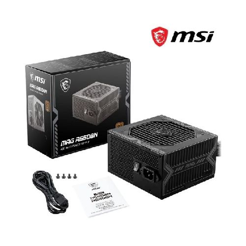 FUENTE DE PODER CERTIFICADA MSI MAG A650BN - 650W 80 PLUS BRONZE  