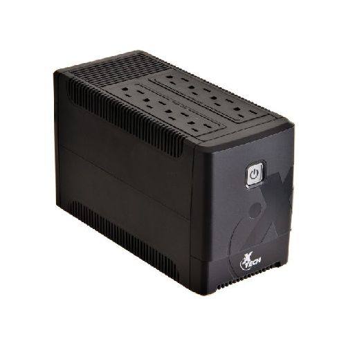 UPS CON REGULADOR AUTOMATICO DE TENSION 500VA DE 8 SALIDAS 110V  XTECH