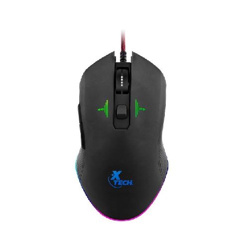 MOUSE GAMING DE 6 BOTONES XTECH BLUE VENOM XTM-710 USB  