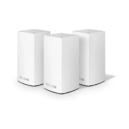 ROUTER SISTEMAS WIFI 5 DE MALLA INTELIGENTE DE DOBLE BANDA VELOP PAQUETE DE 3  LINKSYS