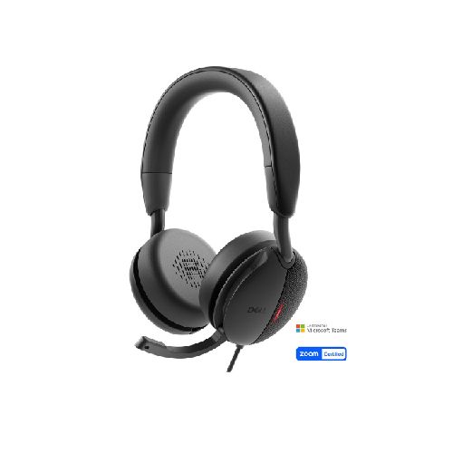 AURICULARES ESTEREO DELL WH5024 20KHZ NEGRO CON MICROFONO INTEGRADO  