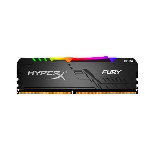 MEMORIA RAM KINGSTON HYPERX FURY RGB DIMM DDR4 8GB 3200MHZ  