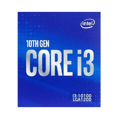 PROCESADOR INTEL CORE i3-10100 3.6GHZ CUATRO NUCLEOS LGA-1200  