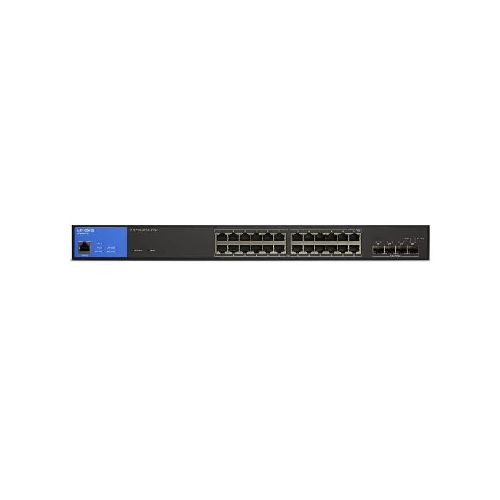 SWITCH ADMINISTRABLE LINKSYS LGS328MPC 24 PUERTOS GIGABIT POE + 4 SFP GIGABIT  