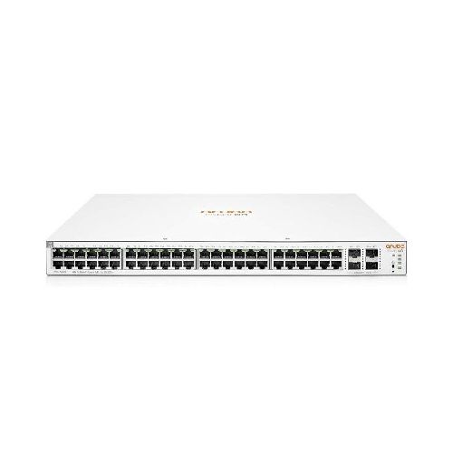 SWITCH ADMINISTRABLE CAPA 2  ARUBA INSTANT ON 1930 48G DE 48 PUERTOS GIGABIT POE + 4 PUERTOS SFP+ 1G/10G  370W  HP