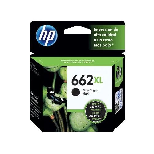 CARTUCHO DE TINTA HP 662XL NEGRA ORIGINAL  