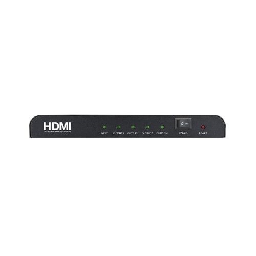 SPLITTER HDMI DE 4 VIAS CON ALIMENTACION XHA-410  XTECH