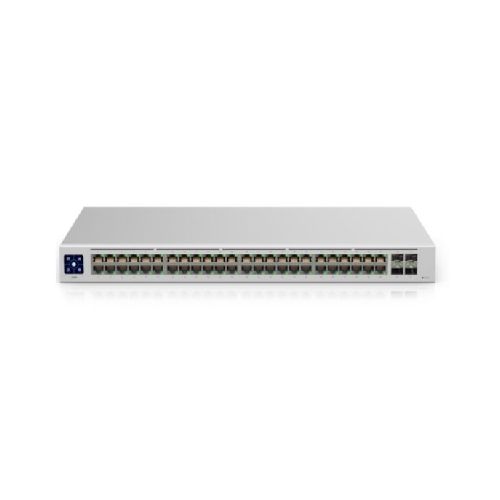 SWITCH ADMINISTRABLE CAPA 2 CON 48 PUERTOS GIGABITE Y 4 PUERTOS GIGABIT SFP USW-48  UBIQUITI