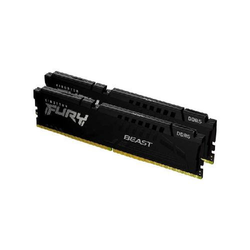 MEMORIA RAM KINGSTON FURY BEAST DIMM DDR5 32GB (2X16GB) 5200MHZ CL40  