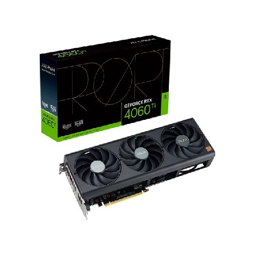 TARJETA DE VIDEO PROART ASUS RTX 4060 TI 16GB GDDR6 GDDR6X 128BITS - HDMI  