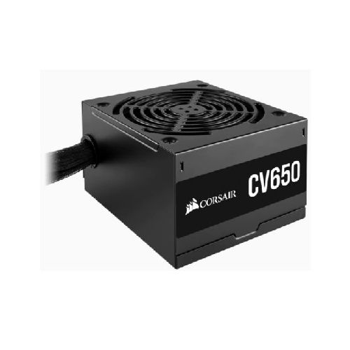 FUENTE DE PODER CERTIFICADA CORSAIR CV650 DE 650W 80 PLUS BRONZE  