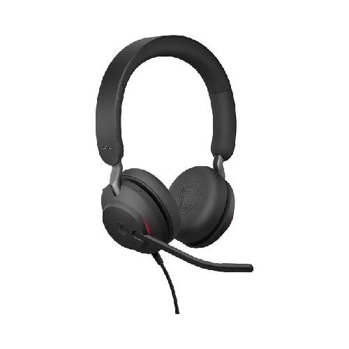 AURICULARES ESTEREO JABRA EVOLVE2 40 CON CABLE USB NEGRO  