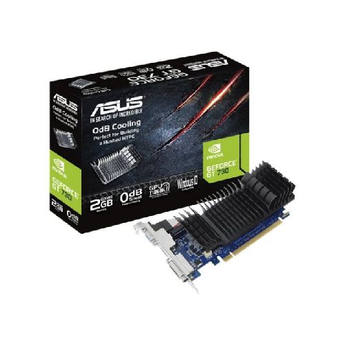 TARJETA DE VIDEO ASUS GEFORCE NVIDIA GT730 GDDR5 2GB DVI HDMI VGA  