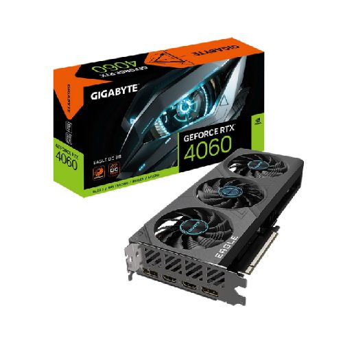 TARJETA DE VIDEO GIGABYTE GEFORCE RTX 4060 EAGLE OC 8GB GDDR6  