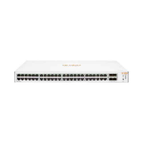 SWITCH ADMINISTRABLE HPE ARUBA INSTANT ON 1830 CON 48 PUERTOS GIGABIT + 4 PUERTOS SFP 1GBE  