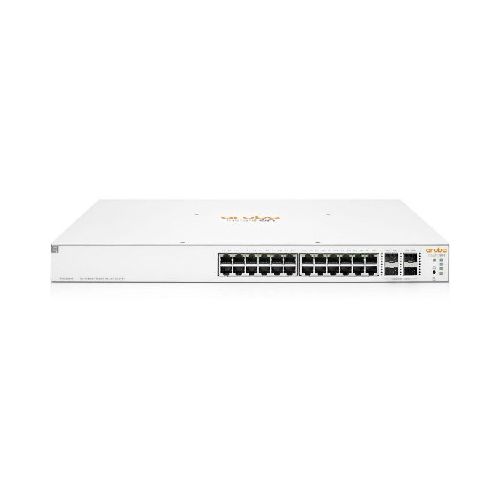 SWITCH ADMINISTRABLE HPE ARUBA INSTANT ON 1930 DE 24 PUERTOS GIGABIT + 4 PUERTOS SFP+ 1G/10G  